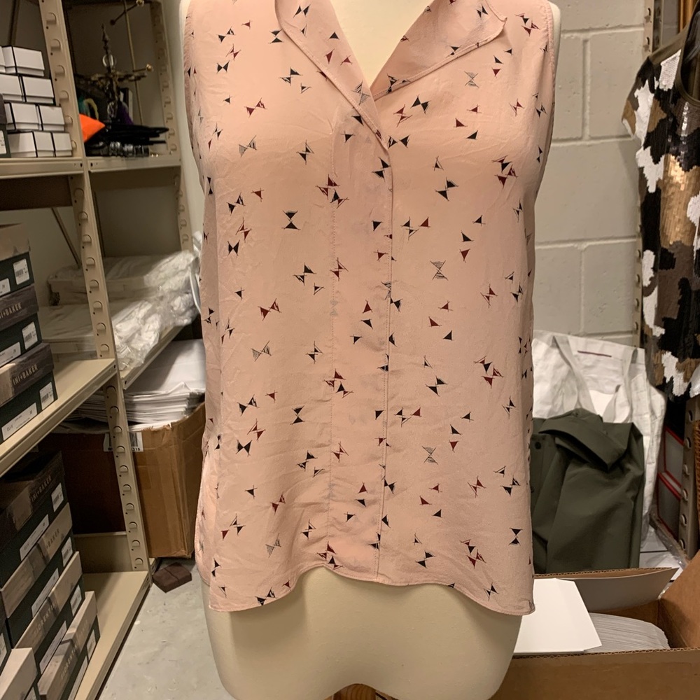 Trouvé silk top